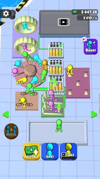 Human Electric Company (Хьюман Электрик Компани) [МОД Меню] Screenshot 4