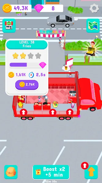 Chef Tycoon (Шеф Тайкун) [МОД Бесконечные деньги] Screenshot 1