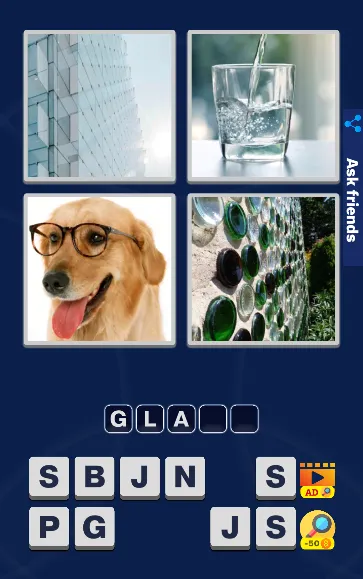 4 Pics 1 Word Quiz Game [МОД Много денег] Screenshot 1
