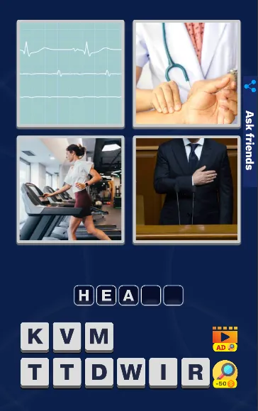 4 Pics 1 Word Quiz Game [МОД Много денег] Screenshot 2