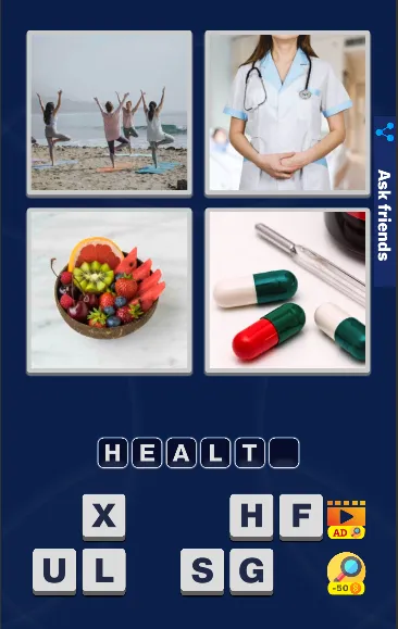 4 Pics 1 Word Quiz Game [МОД Много денег] Screenshot 5