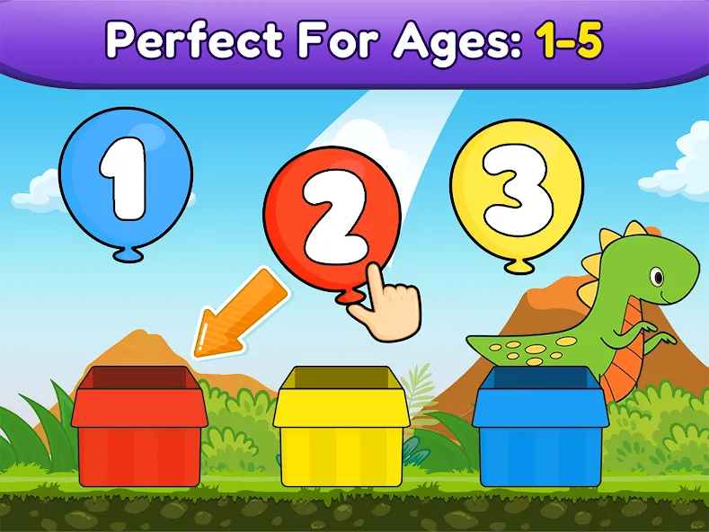 Balloon Pop Kids Learning Game [МОД Mega Pack] Screenshot 4