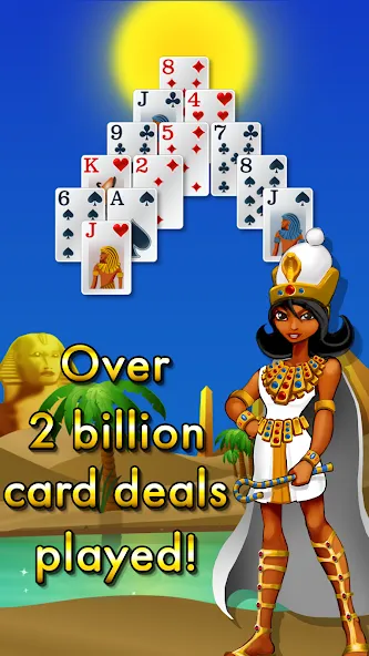Pyramid Solitaire - Egypt (Пирамиды пасьянс) [МОД Все открыто] Screenshot 5