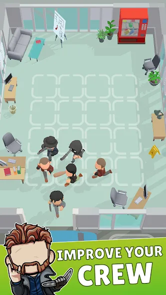 Merge Gangster Heist vs Police (Мердж Гангстер Хейст) [МОД Mega Pack] Screenshot 2