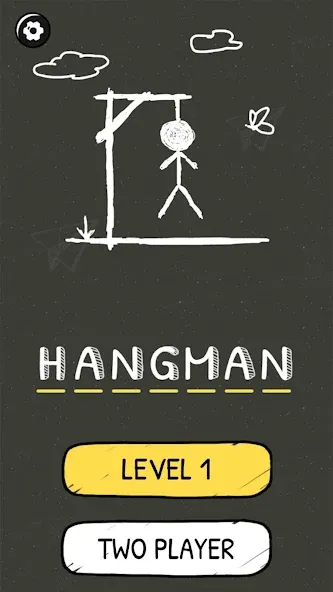 Hangman Words:Two Player Games [МОД Unlocked] Screenshot 2