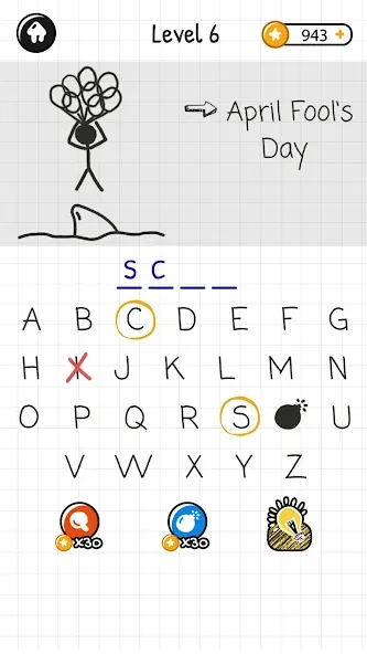 Hangman Words:Two Player Games [МОД Unlocked] Screenshot 5