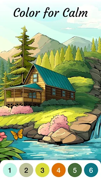 Zen Color - Color By Number (Зен Колор) [МОД Mega Pack] Screenshot 4