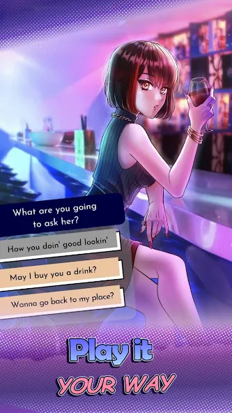 HaremKing - Waifu Dating Sim (ХаремКинг) [МОД Menu] Screenshot 1