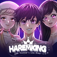 Скачать взломанную HaremKing - Waifu Dating Sim (ХаремКинг)  [МОД Menu]