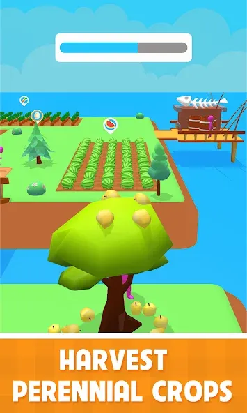 Family Farm Land 3D (Фарм Фэмили 3Д) [МОД Все открыто] Screenshot 1
