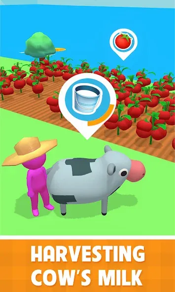 Family Farm Land 3D (Фарм Фэмили 3Д) [МОД Все открыто] Screenshot 2