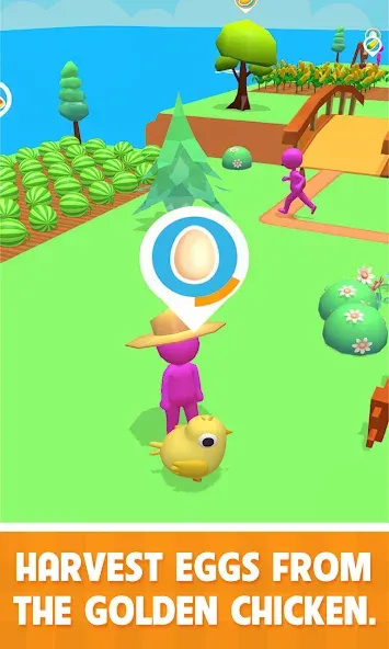 Family Farm Land 3D (Фарм Фэмили 3Д) [МОД Все открыто] Screenshot 3