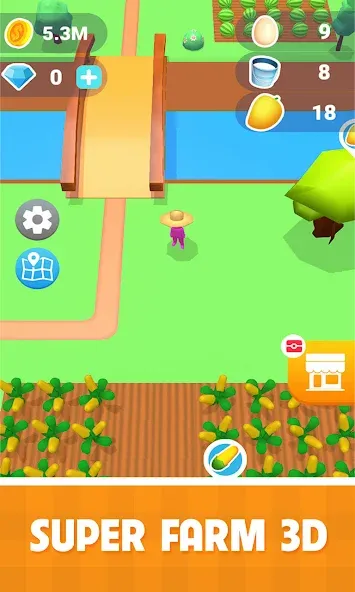 Family Farm Land 3D (Фарм Фэмили 3Д) [МОД Все открыто] Screenshot 5