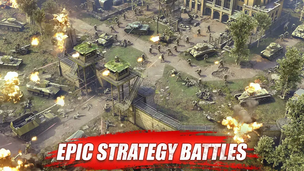 Heroes of War: Idle army game (Герои войны) [МОД Все открыто] Screenshot 5