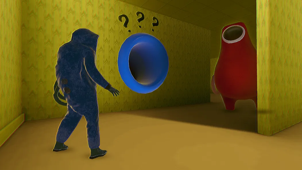 Hide in The Backrooms Nextbots (Спрятаться в комнате сзади) [МОД Бесконечные монеты] Screenshot 4