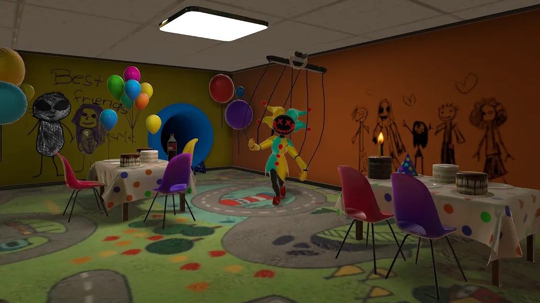 Hide in The Backrooms Nextbots (Спрятаться в комнате сзади) [МОД Бесконечные монеты] Screenshot 5