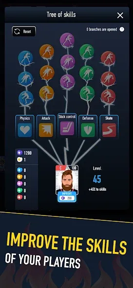 Hockey Battle 2 (Хоккей Батл 2) [МОД Много денег] Screenshot 2