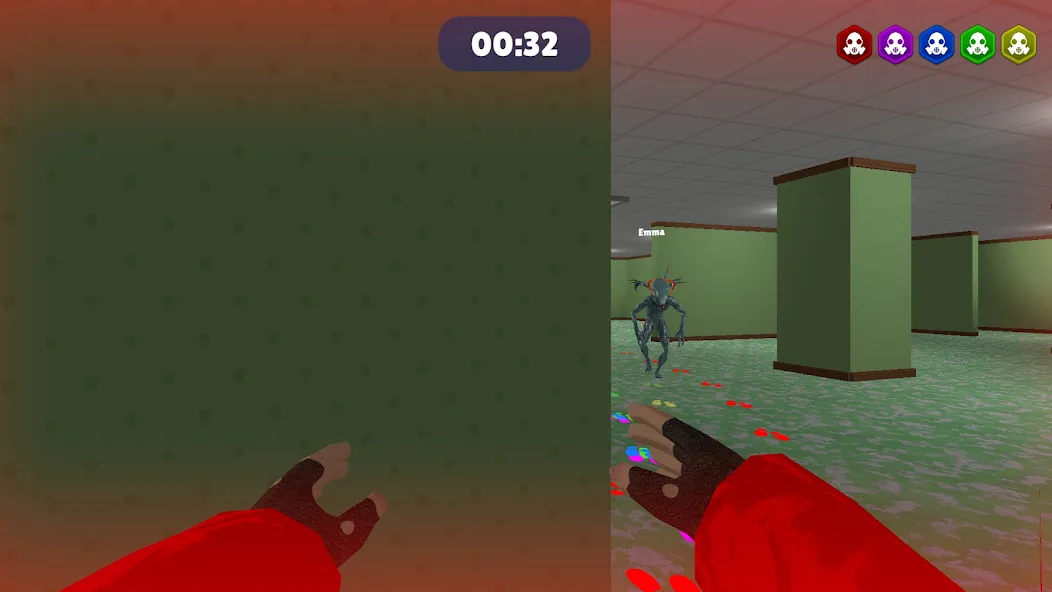 Horror Hide - Backrooms Escape (Хоррор Хайд) [МОД Много монет] Screenshot 3