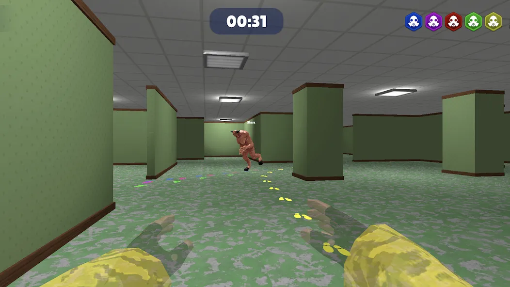 Horror Hide - Backrooms Escape (Хоррор Хайд) [МОД Много монет] Screenshot 5