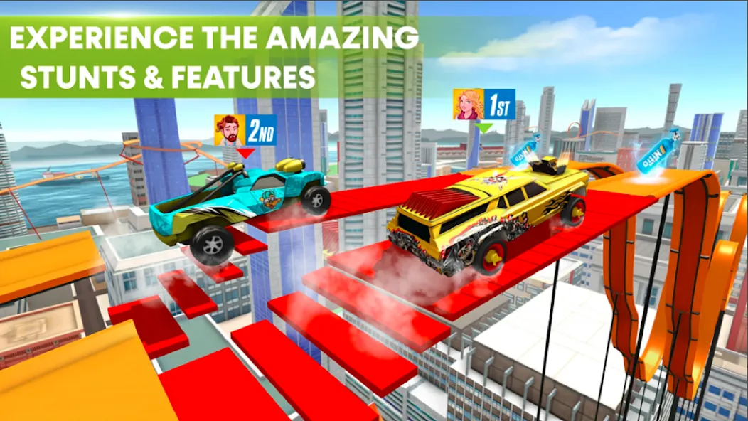 Race Off - Monster Truck Games [МОД Все открыто] Screenshot 2
