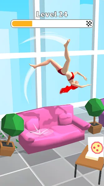 Human Flip: Jump Master Game (Хуман Флип) [МОД Все открыто] Screenshot 1
