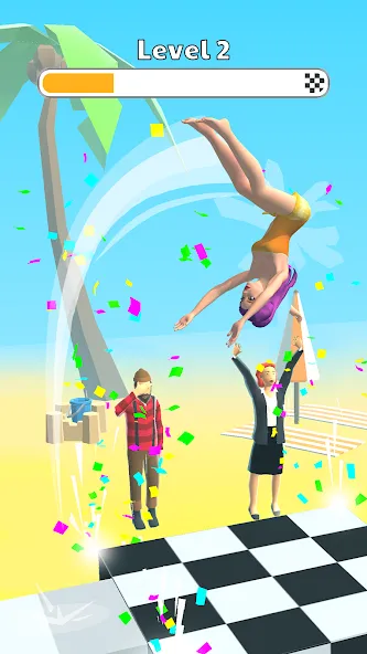 Human Flip: Jump Master Game (Хуман Флип) [МОД Все открыто] Screenshot 2