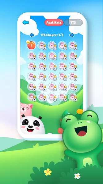 Acak Kata - Teka Teki Silang (Ацак Ката) [МОД Много монет] Screenshot 4