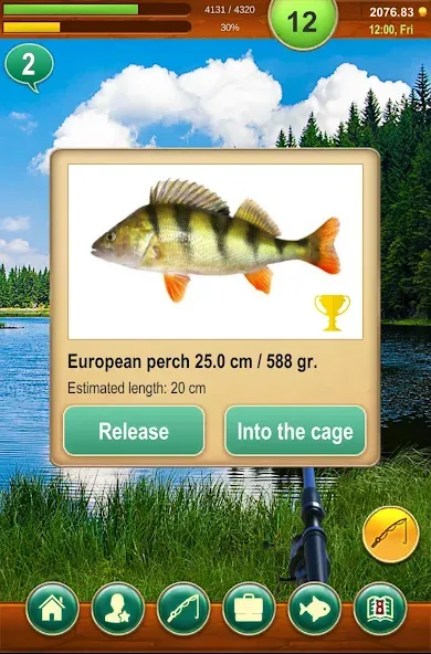Fishing Baron - fishing game [МОД Unlocked] Screenshot 3