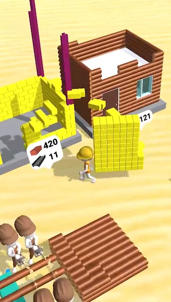 Pro Builder 3D (Про Билдер 3Д) [МОД Menu] Screenshot 4