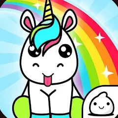 Взлом Unicorn Evolution Merge Kawaii (Юникорн Эволюшн Мерж Кавай)  [МОД Unlimited Money]