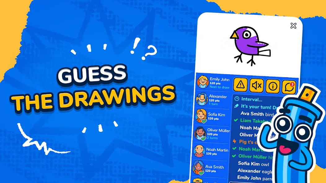 Gartic.io - Draw, Guess, WIN [МОД Бесконечные монеты] Screenshot 1