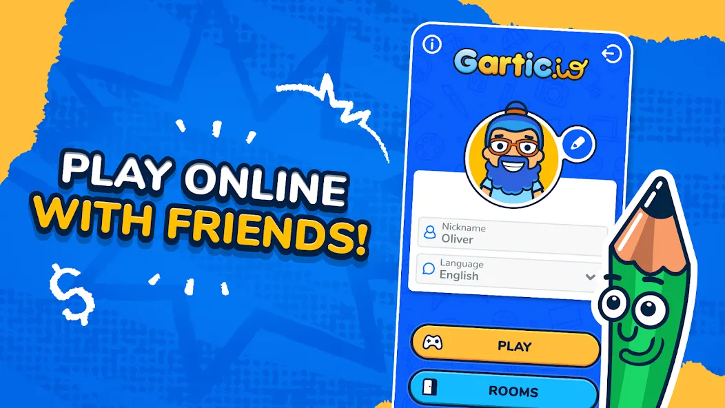Gartic.io - Draw, Guess, WIN [МОД Бесконечные монеты] Screenshot 2