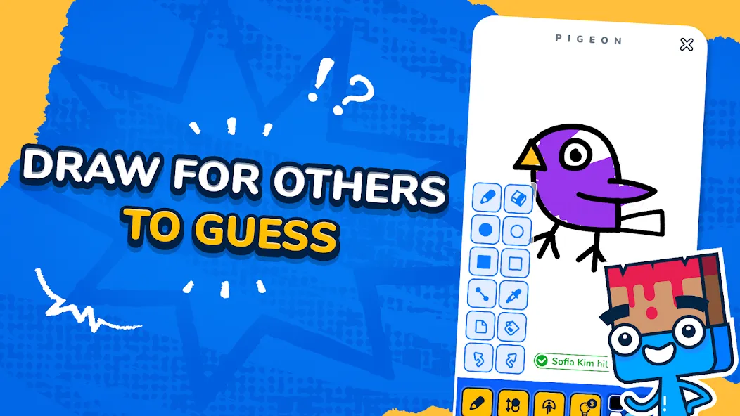 Gartic.io - Draw, Guess, WIN [МОД Бесконечные монеты] Screenshot 4