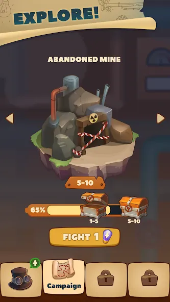 Merge Battles: Puzzle Combat (Мердж Баттлс) [МОД Много монет] Screenshot 1