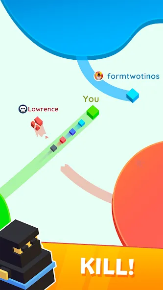 Paper.io 2 [МОД Menu] Screenshot 3