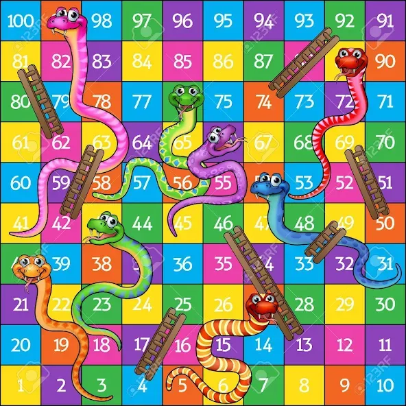 Snake and ladder (Змеи и лестницы) [МОД Mega Pack] Screenshot 4
