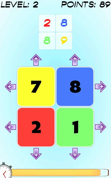 Squademath - numbers challenge (Скуадематх) [МОД Меню] Screenshot 1