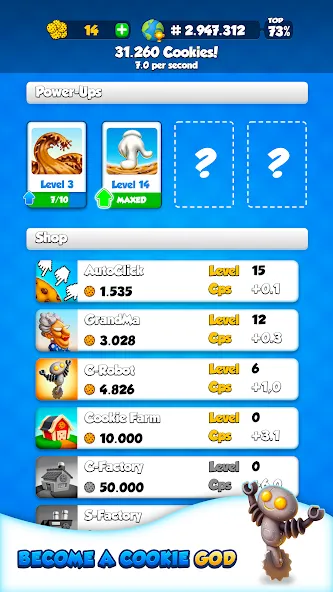 Cookie Clickers™ (Куки Кликеры) [МОД Меню] Screenshot 3