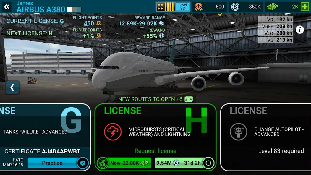 Airline Commander: Flight Game (ЭЙРЛАЙН КОМАНДЕР) [МОД Menu] Screenshot 4