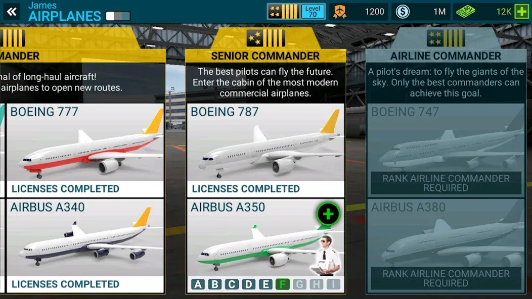 Airline Commander: Flight Game (ЭЙРЛАЙН КОМАНДЕР) [МОД Menu] Screenshot 5