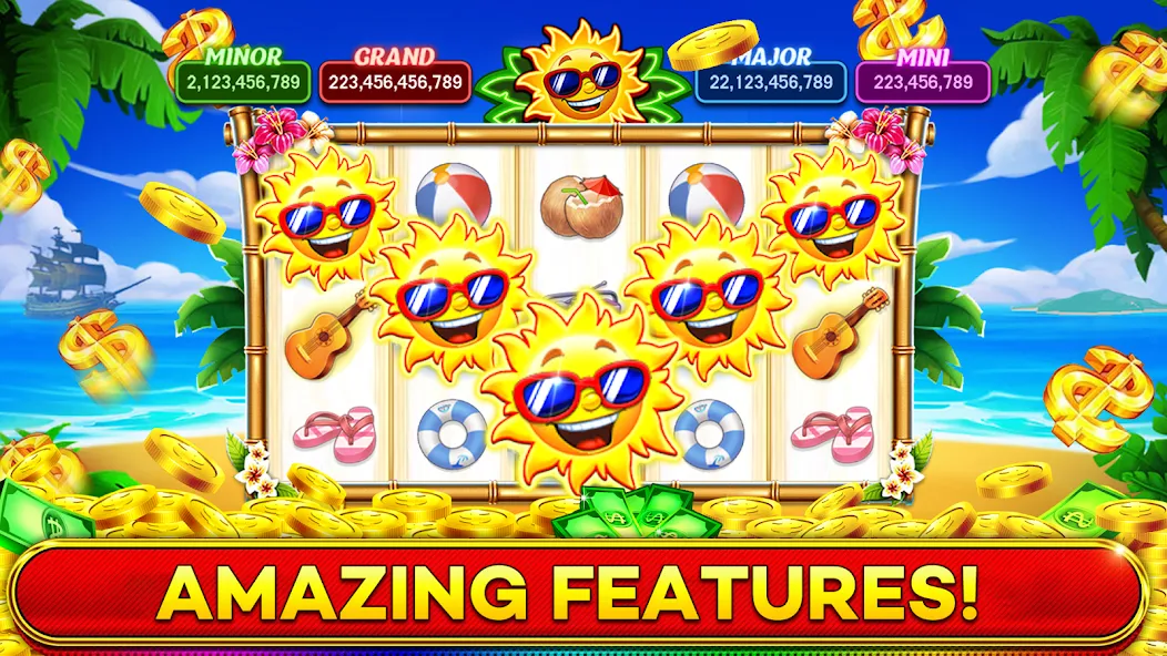 Jackpot Boom Casino Slot Games (Джекпот Бум Казино Игры на Слотмашинах) [МОД Все открыто] Screenshot 4