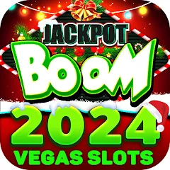 Скачать взломанную Jackpot Boom Casino Slot Games (Джекпот Бум Казино Игры на Слотмашинах)  [МОД Все открыто]