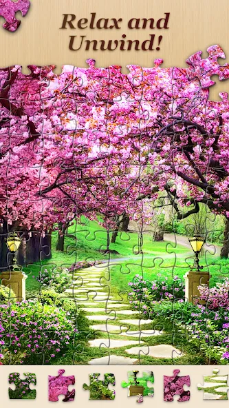 Jigsawscapes® - Jigsaw Puzzles (Джигсоускейпс) [МОД Бесконечные деньги] Screenshot 1