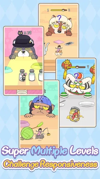 Cat Escape! Infinity！ [МОД Много денег] Screenshot 2