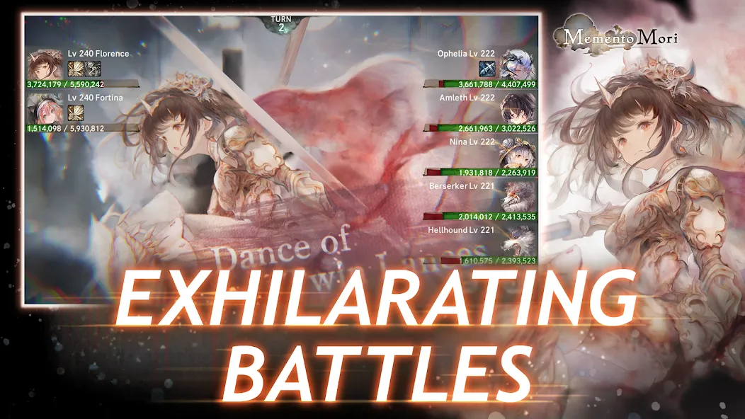 MementoMori: AFKRPG (Мементо Мори) [МОД Много денег] Screenshot 1