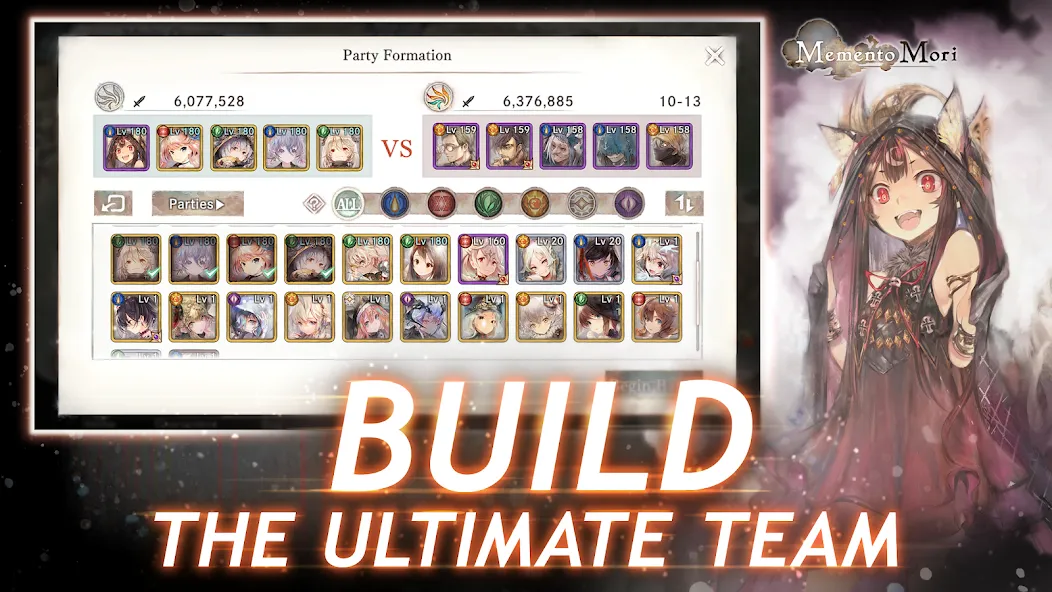 MementoMori: AFKRPG (Мементо Мори) [МОД Много денег] Screenshot 2