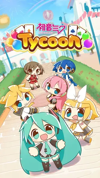 Hatsune Miku Tycoon (Хацуне Мику Тайкун) [МОД Все открыто] Screenshot 1