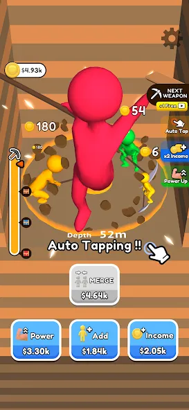 Dig Dig ASMR (Диг Диг АСМР) [МОД Бесконечные монеты] Screenshot 3