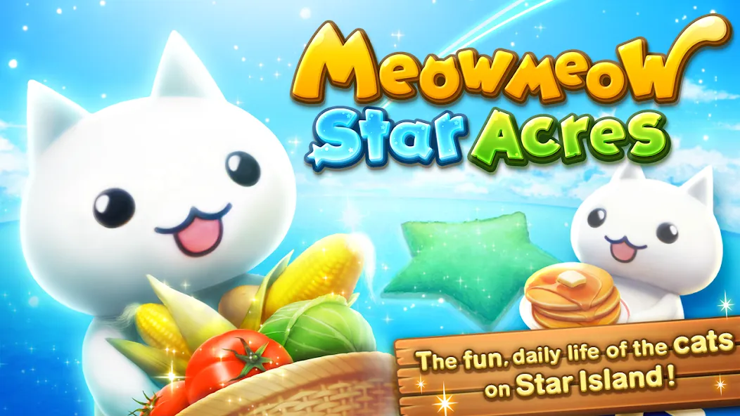 Meow Meow Star Acres (Мяу Мяу Стар Экрес) [МОД Бесконечные монеты] Screenshot 5