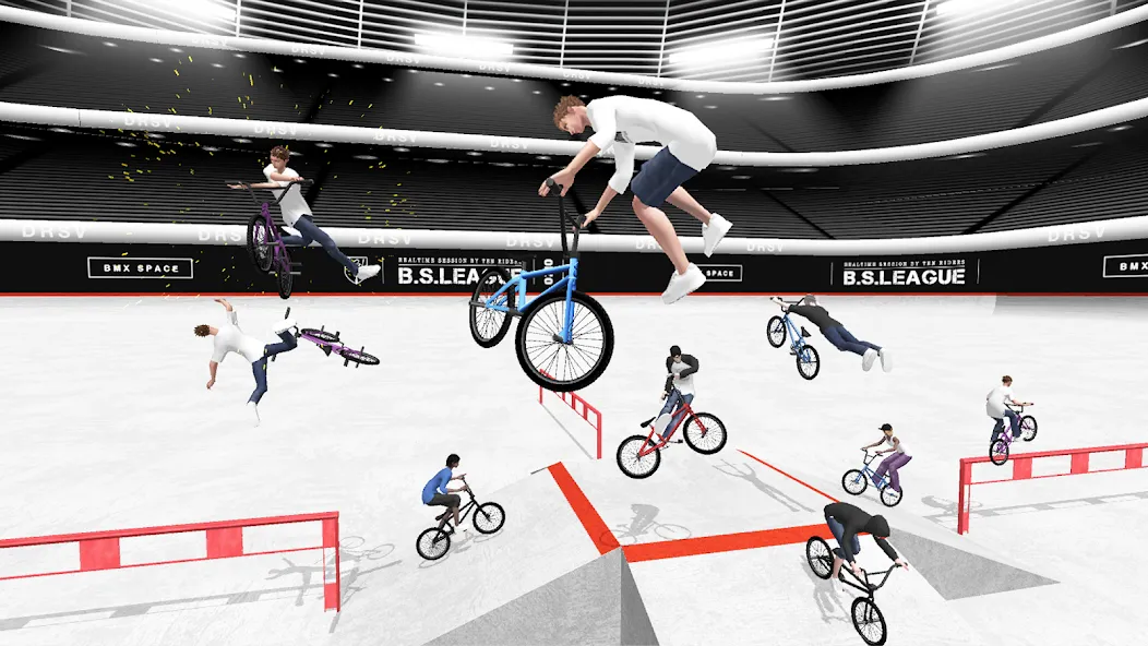 BMX Space (БМХ Спейс) [МОД Много монет] Screenshot 1